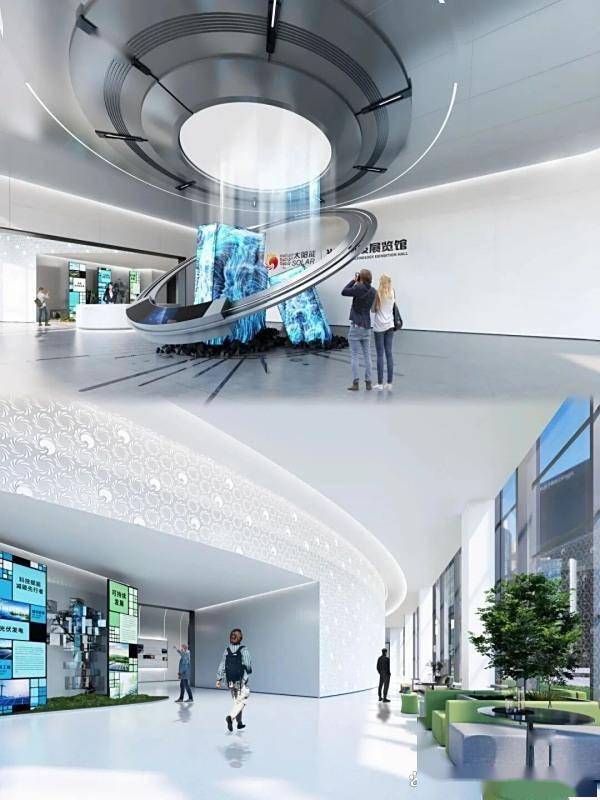 绿色新能源科技展厅案例分享